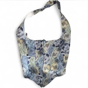 Bershka Floral Corset